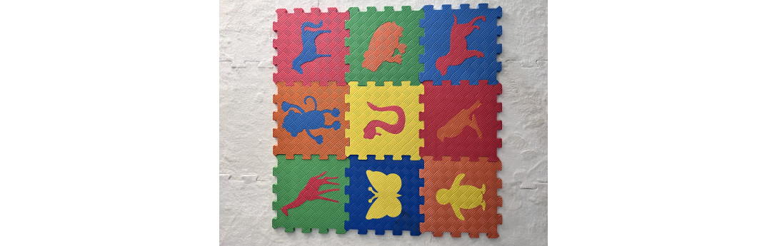  Puzzle mat hayvanlar 33x33 13 mm